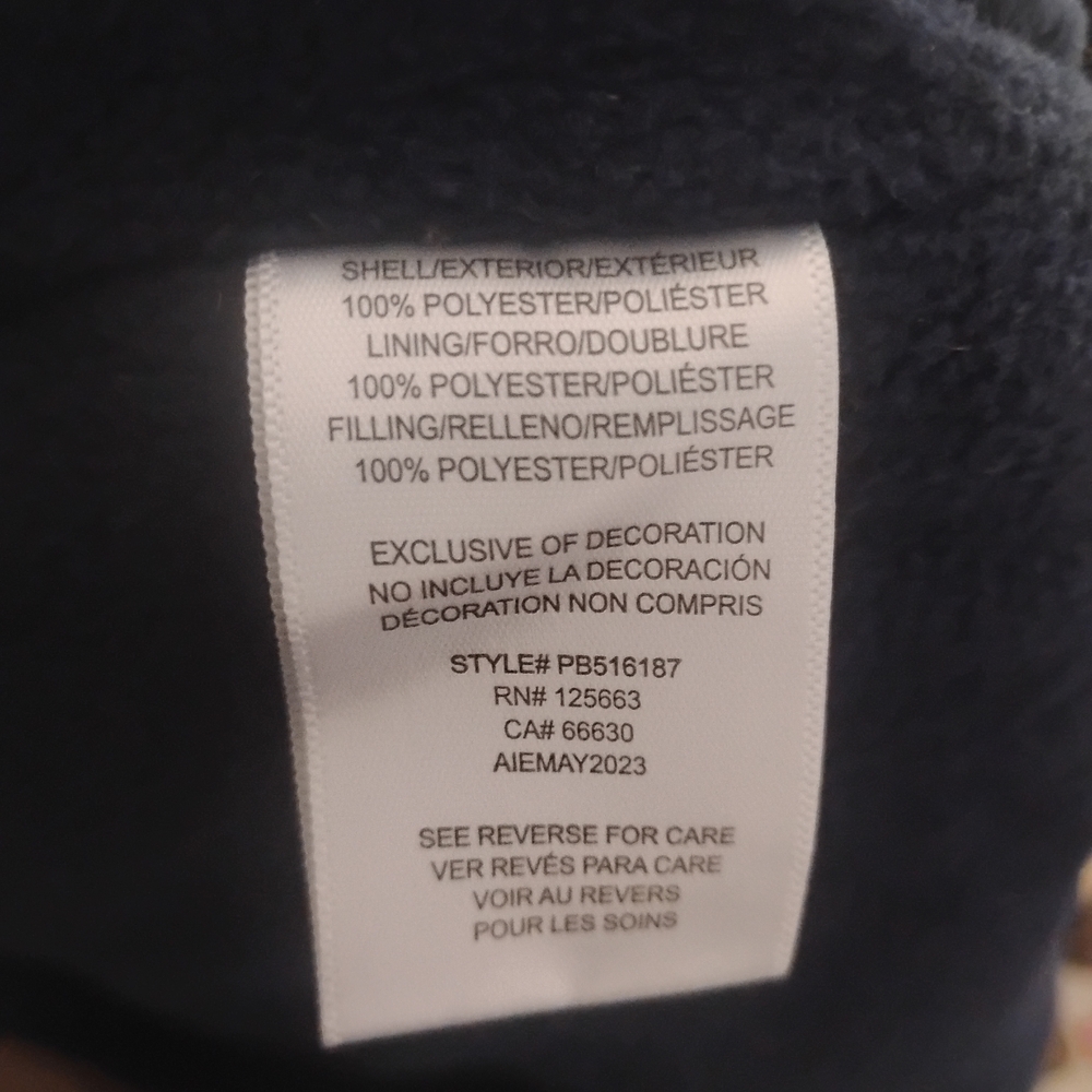 Perry Ellis Tan Jacket with Navy Lining - Picture 7 of 7